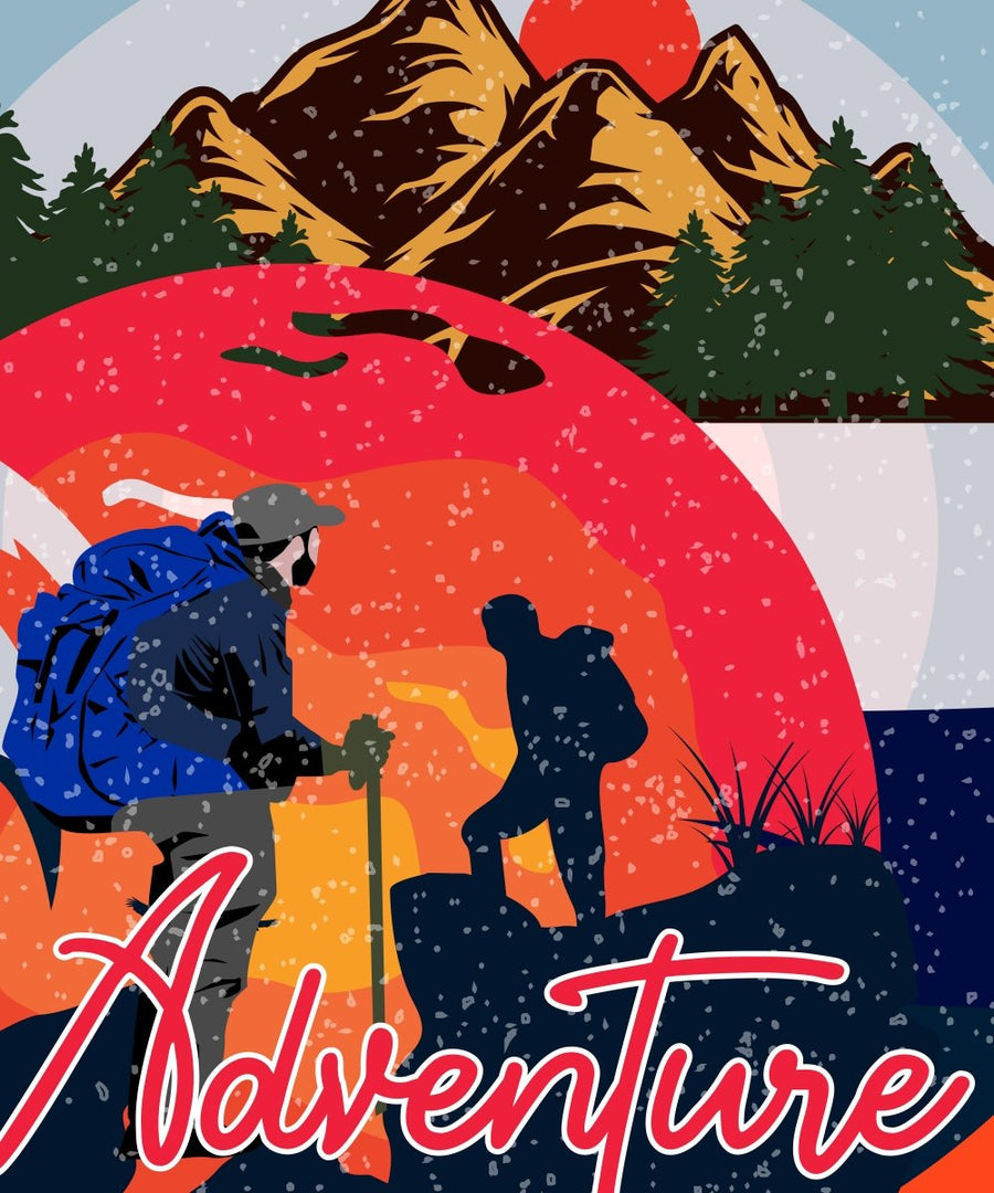 Camping 4 Ready To Press DTF Transfer - Buy Bulk DTF