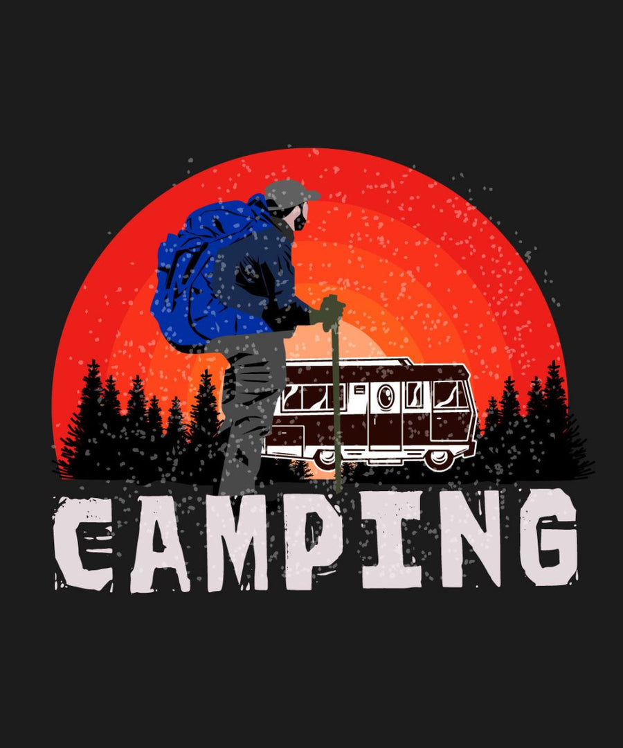 Camping 5 Ready To Press DTF Transfer - Buy Bulk DTF