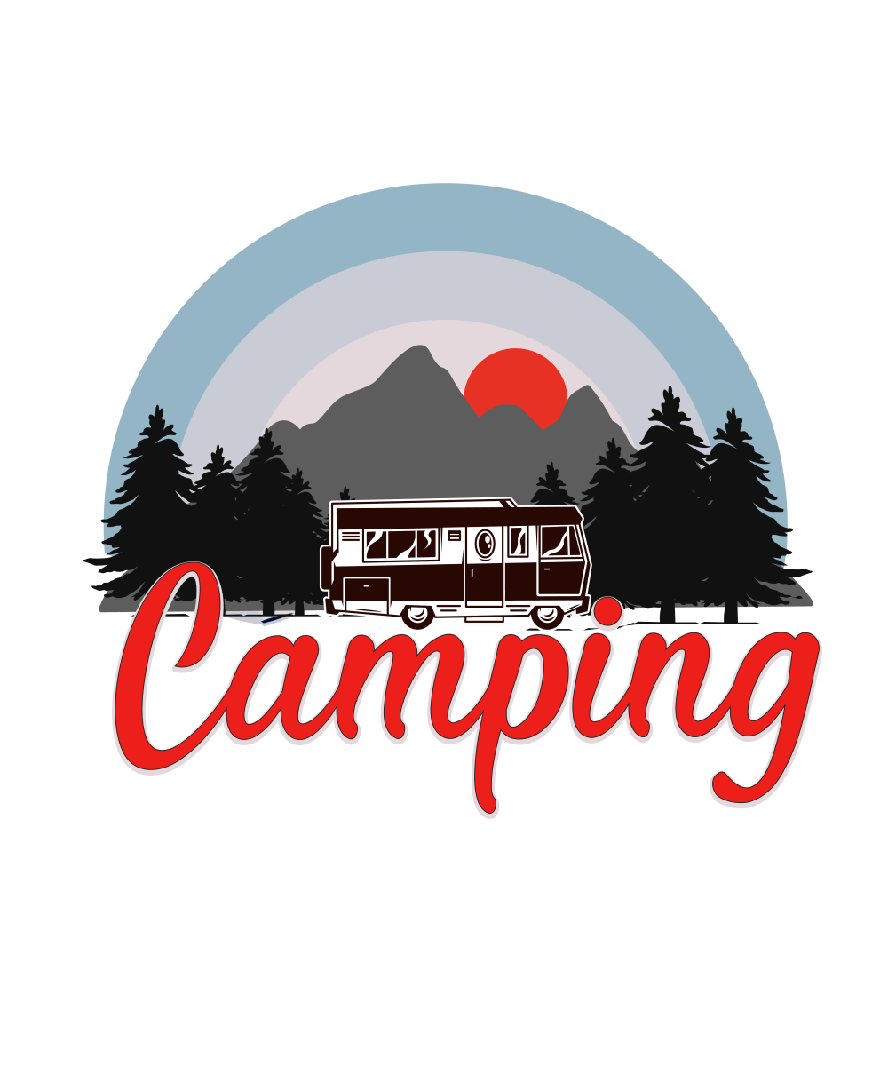 Camping 7 Ready To Press DTF Transfer - Buy Bulk DTF