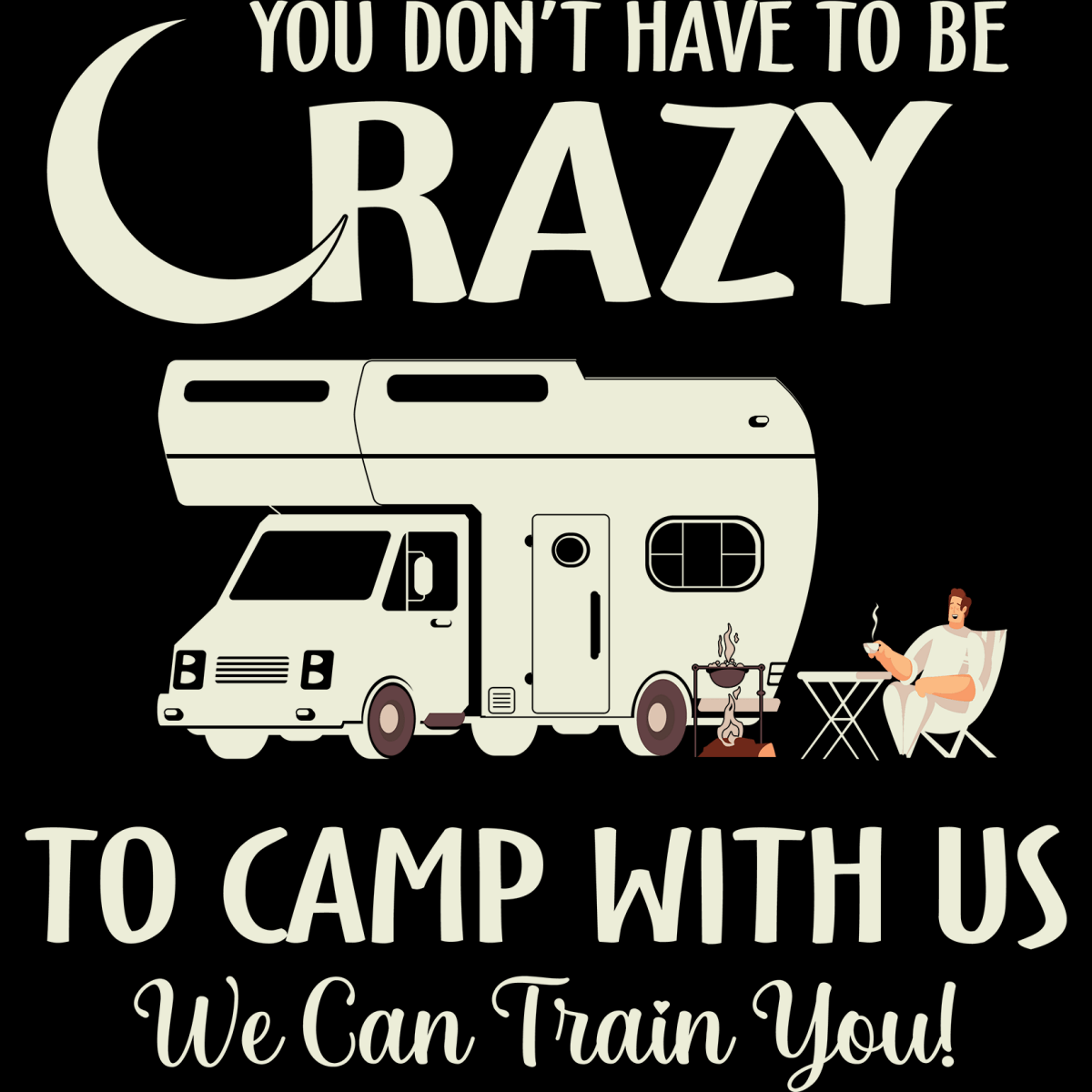 Camping Adventures - Ready To Press DTF Transfers - Buy Bulk DTF