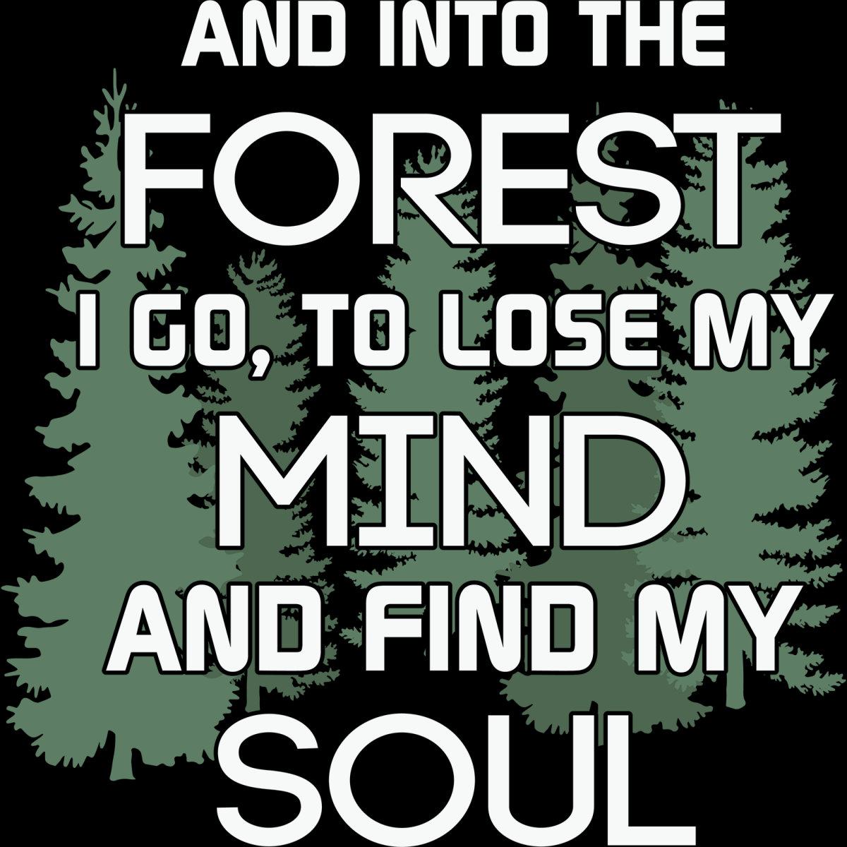 Camping Into The Forest - Ready To Press DTF Transfers - Buy Bulk DTF