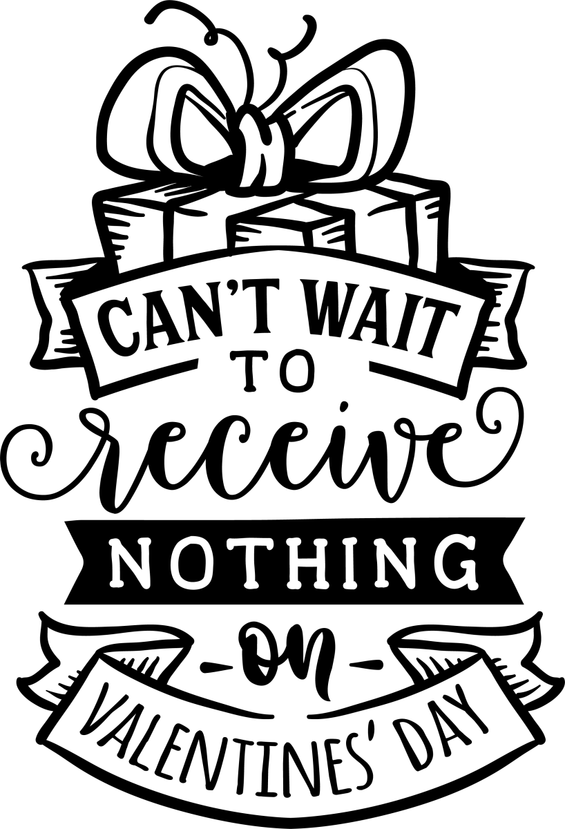 Can_t wait to receive nothing - Black - Ready to Press DTF Transfers - Buy Bulk DTF