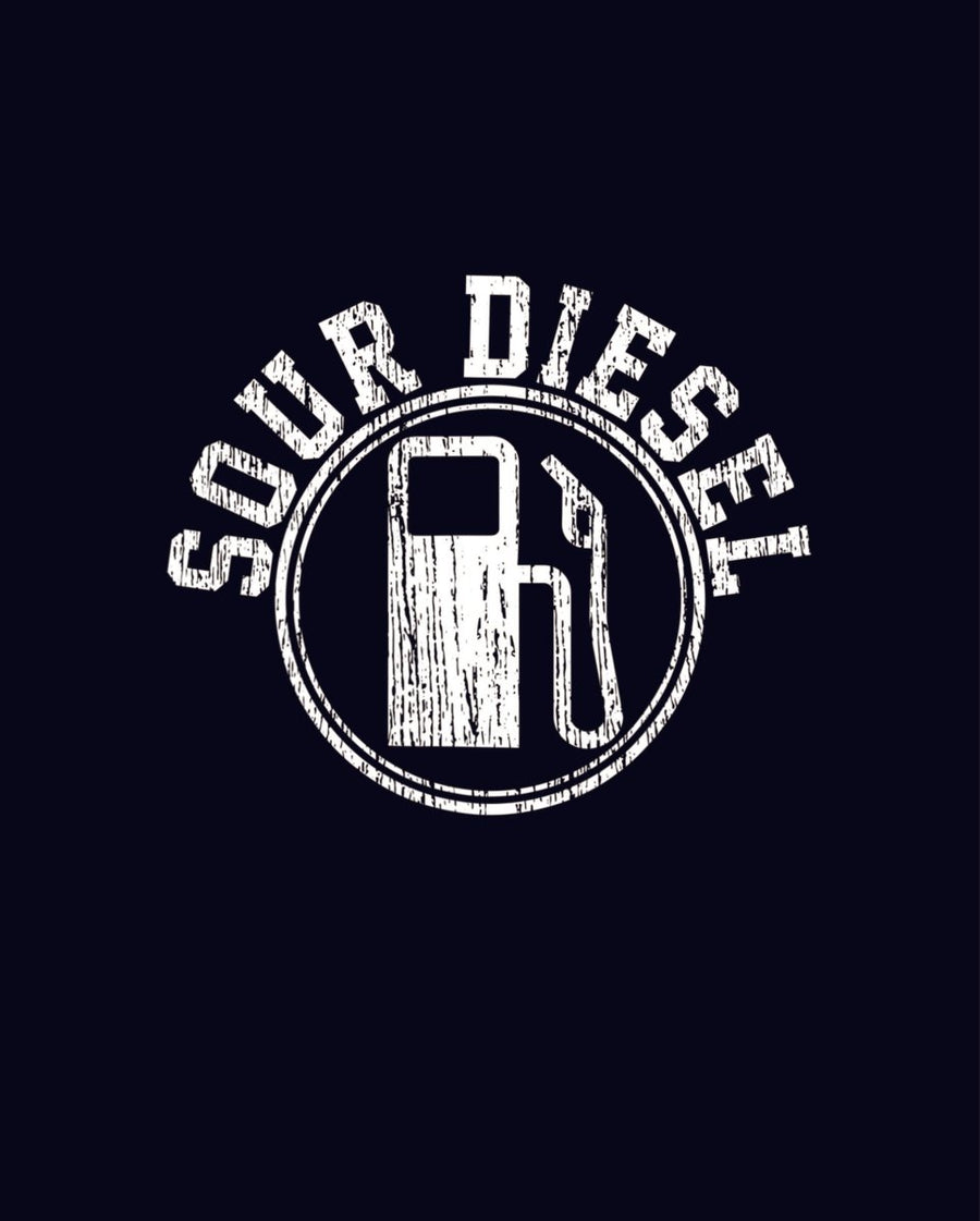 Cannabis T-Shirt - Sour Diesel Weed Funny Stoner Shirt Gift Ready To Press DTF Transfer - Buy Bulk DTF