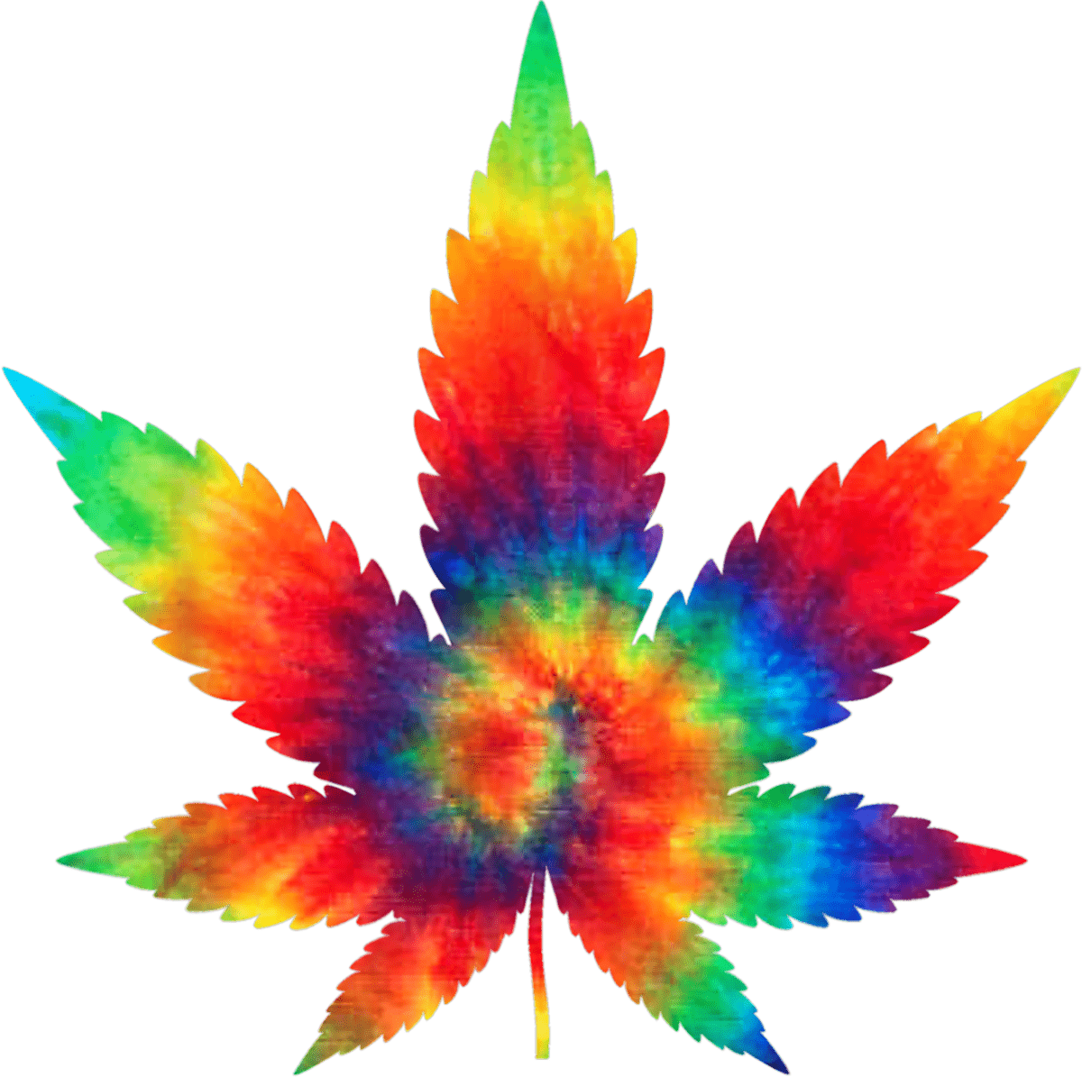 Cannabis T-Shirt - Weed Tie Dye Hippie Stoner Shirt 02 Gift T-Shirt Ready To Press DTF Transfer - Buy Bulk DTF