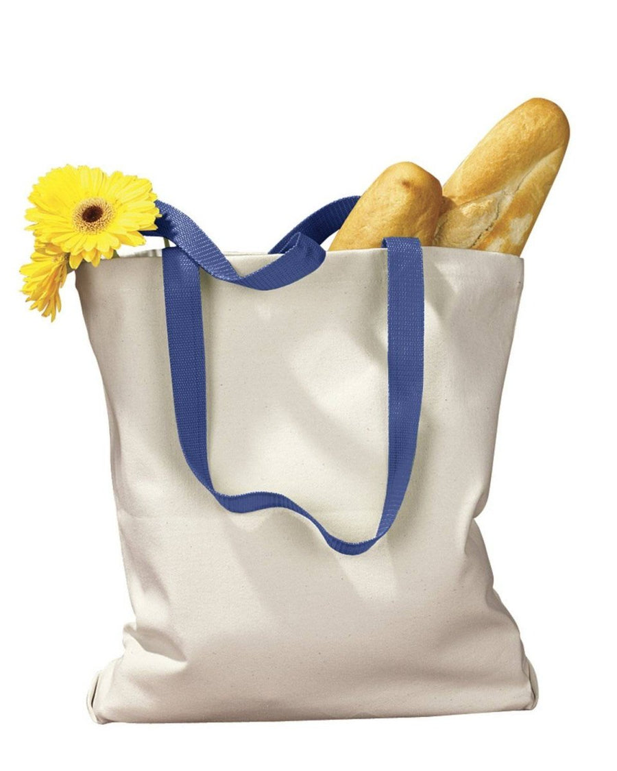 Canvas Tote with Contrasting Handles - Buy Bulk DTF