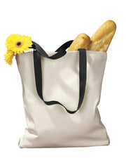 Canvas Tote with Contrasting Handles - Buy Bulk DTF