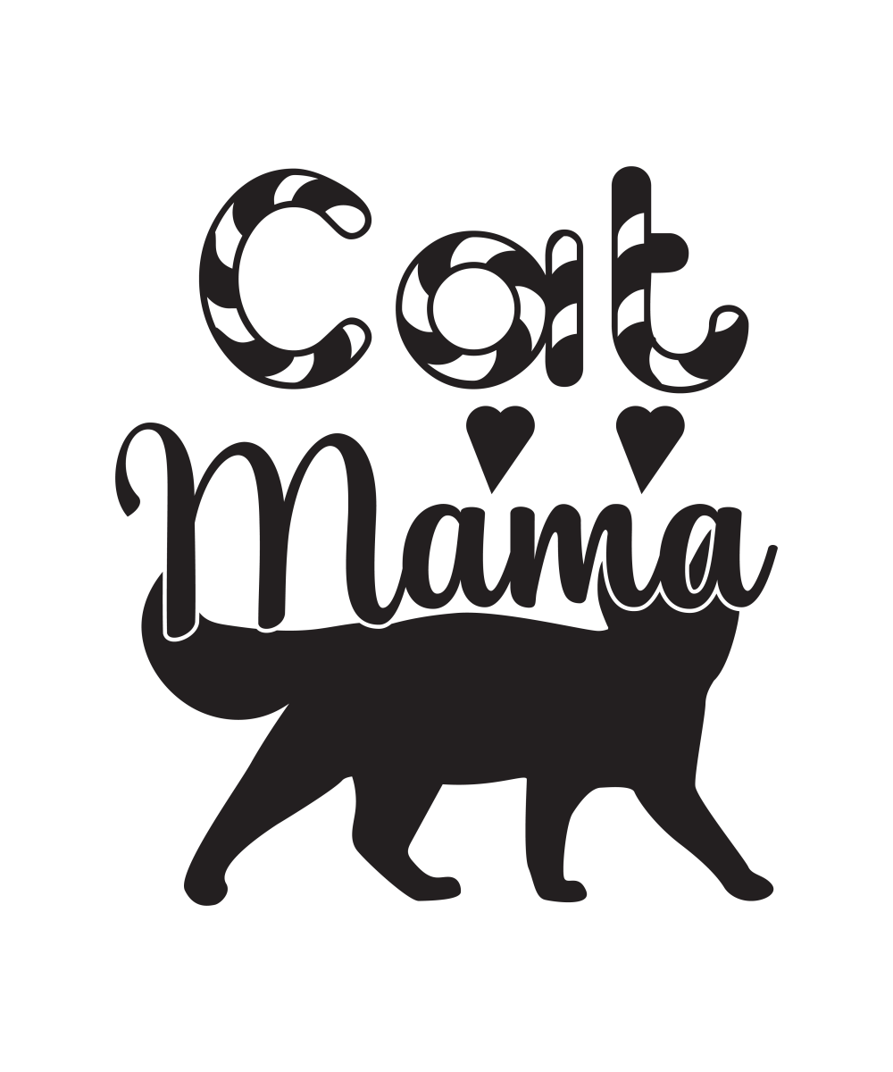 Cat Mama - Ready To Press DTF Transfer - Buy Bulk DTF