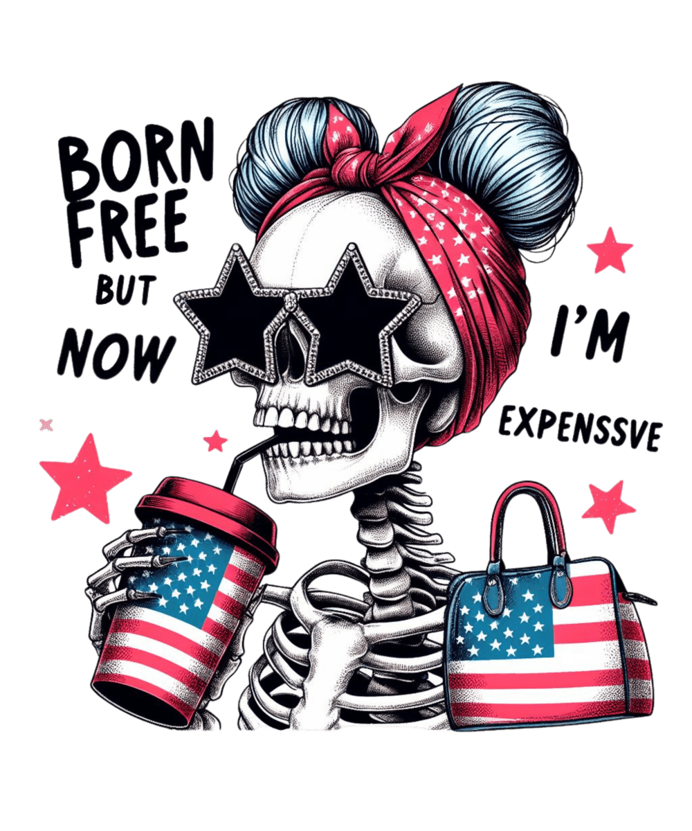 Celebrate Freedom - Ready To Print DTF Transfers - Buy Bulk DTF