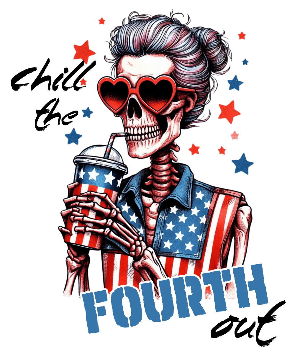 Celebrate Freedom & Stars - Ready To Print DTF Transfers - Buy Bulk DTF