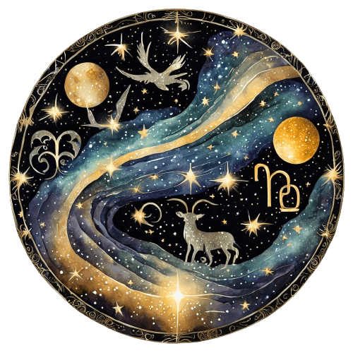 Celestial Zodiac Art - Ready To Press DTF Transfers - Buy Bulk DTF