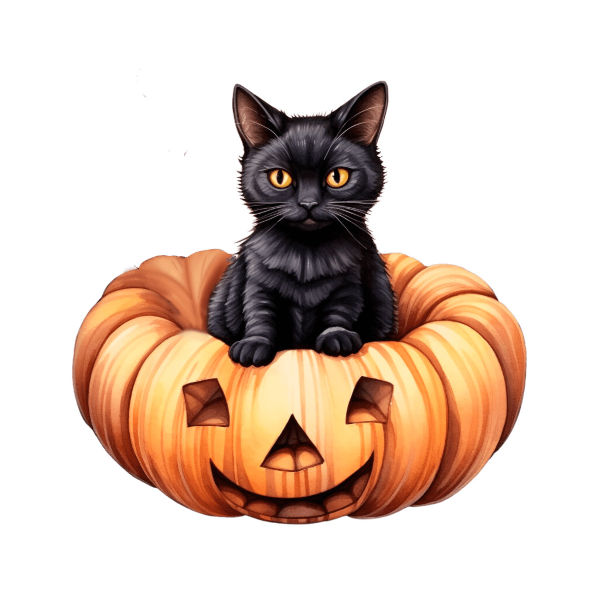 Charming Watercolor Pumpkins & Seasonal Magic – Ready To Press DTF Transfers - Buy Bulk DTF