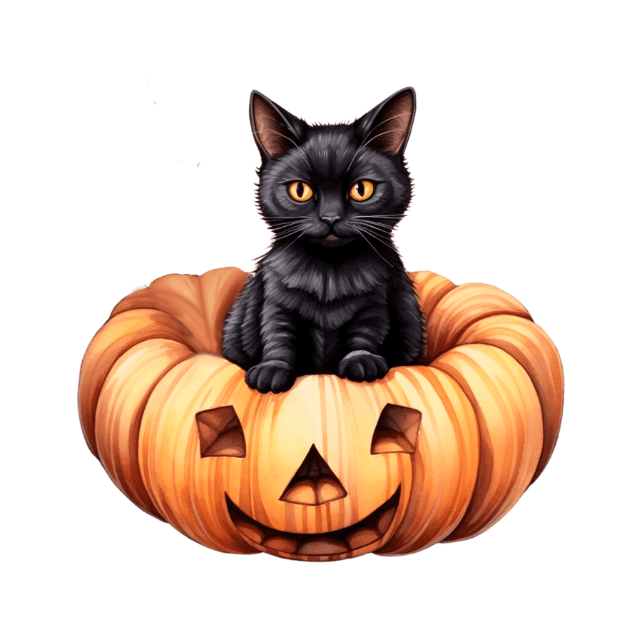 Charming Watercolor Pumpkins & Seasonal Magic – Ready To Press DTF Transfers - Buy Bulk DTF