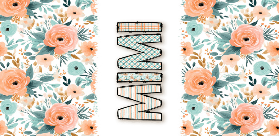 Cherished Celebration - UV DTF Libbey Glass Wrap - Buy Bulk DTF