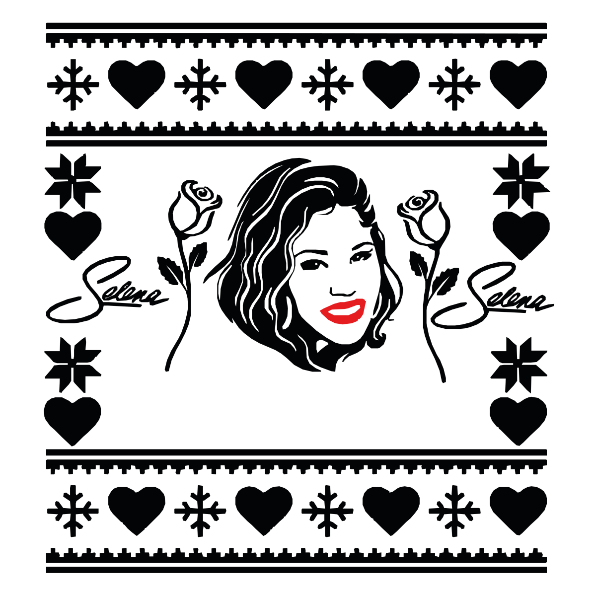 Chic Essence of Selena - Ready To Press DTF Transfers - Buy Bulk DTF