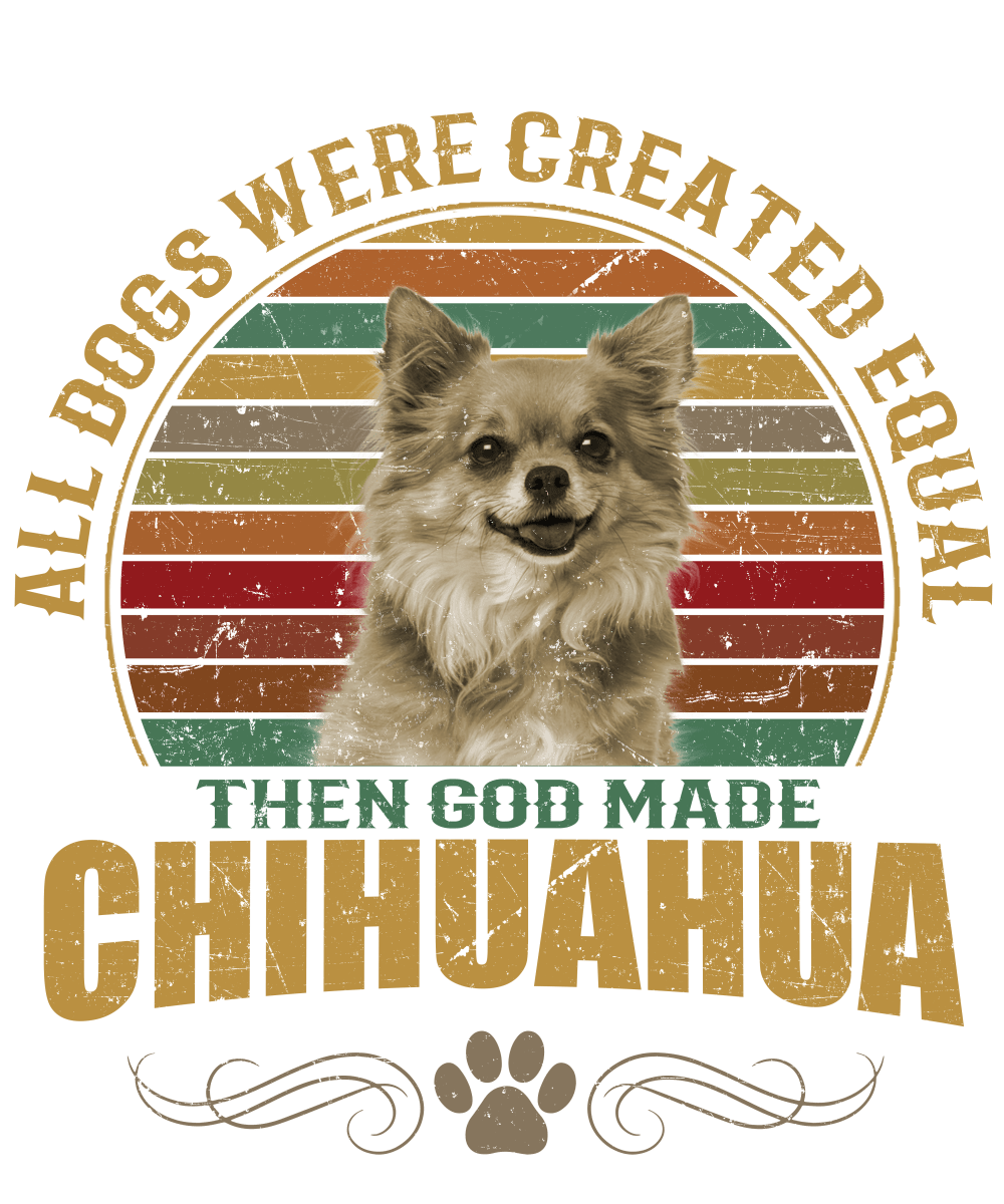 Chihuahua Dog Lover Unisex Men’s T-Shirt Ready To Press DTF Transfer - Buy Bulk DTF