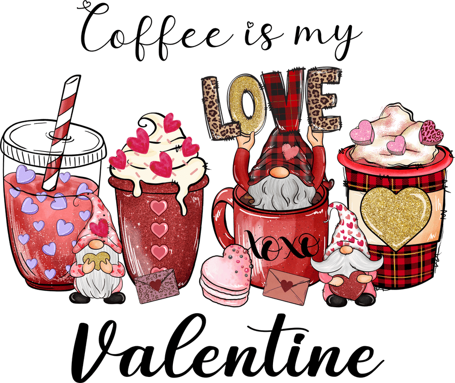 Choco - Cupid Cappuccino - Ready to Press DTF Transfers - Buy Bulk DTF