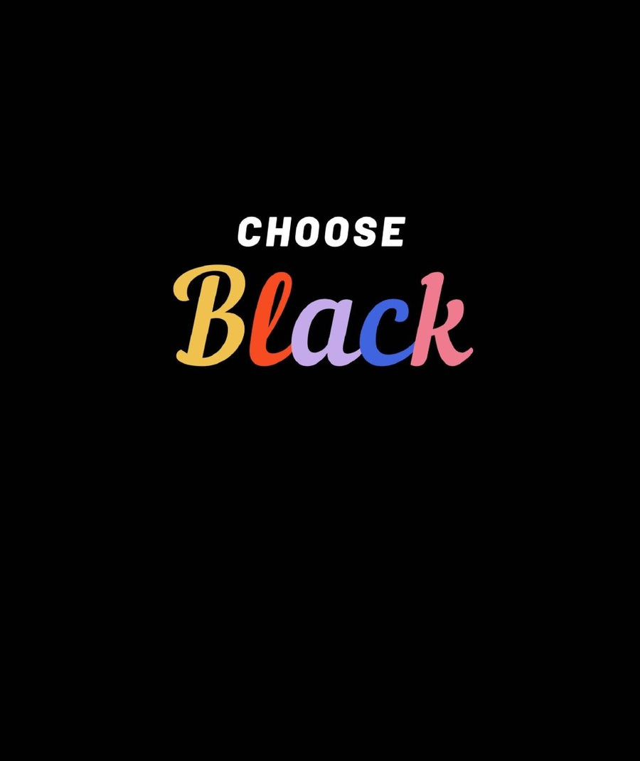 Choose Black Colorful Text Ready To Press DTF Transfer - Buy Bulk DTF