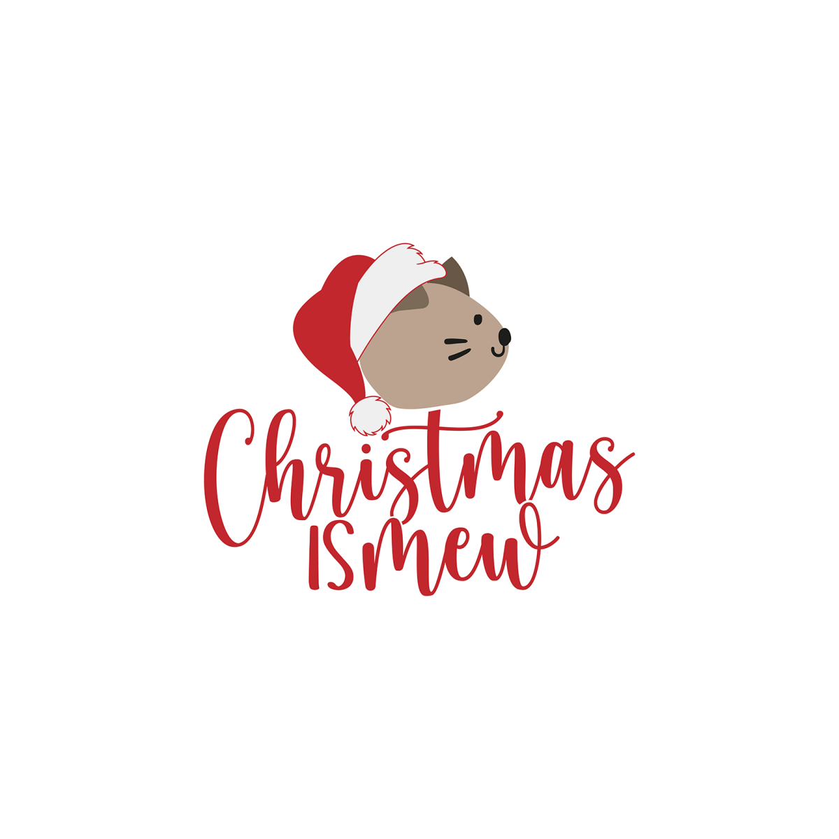 Christmas Is Mew - Ready To Press DTF Transfers - Buy Bulk DTF