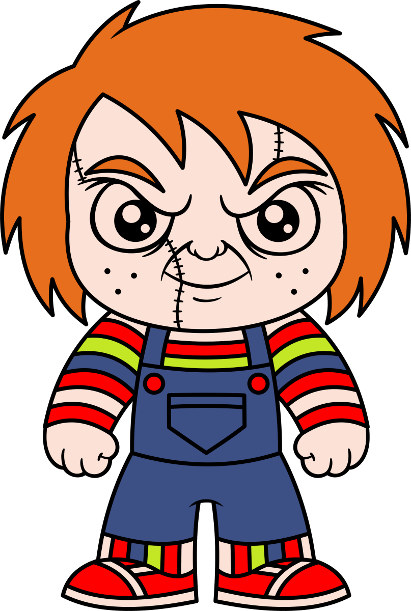 Chucky Cartoon - Ready To Press DTF Transfer - Buy Bulk DTF