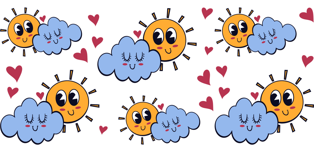 Cloud and Sun Love Libbey - UV DTF Libbey Glass Wrap - Buy Bulk DTF