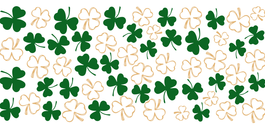 Clover Leaf copy - UV DTF Libbey Glass Wrap - Buy Bulk DTF