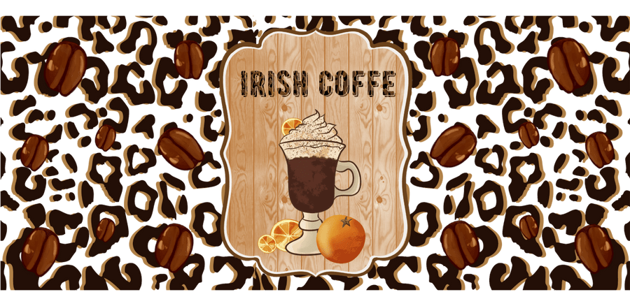 Coffee Charm Collection - UV DTF Libbey Glass Wrap - Buy Bulk DTF
