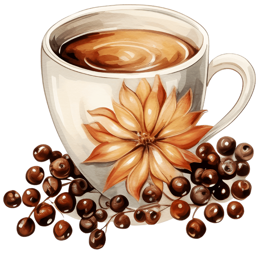 Coffee Lover's Dream Watercolor Ready to Press DTF Transfers - Buy Bulk DTF