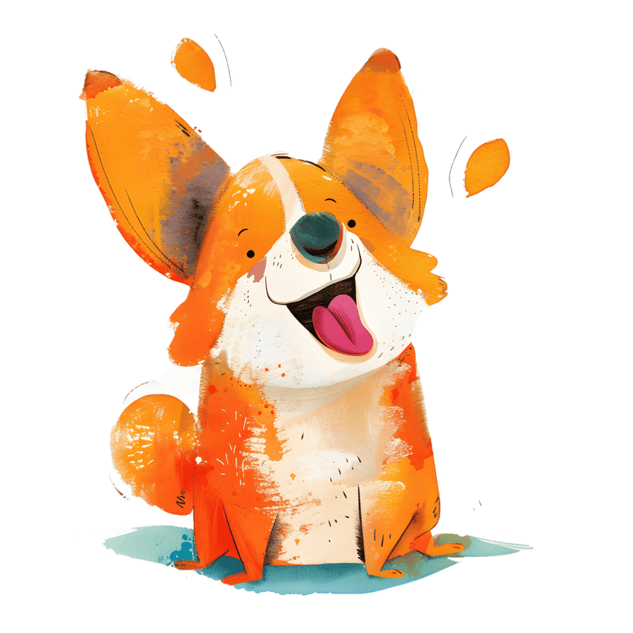 Corgi Mischief - Ready To Press DTF Transfers - Buy Bulk DTF