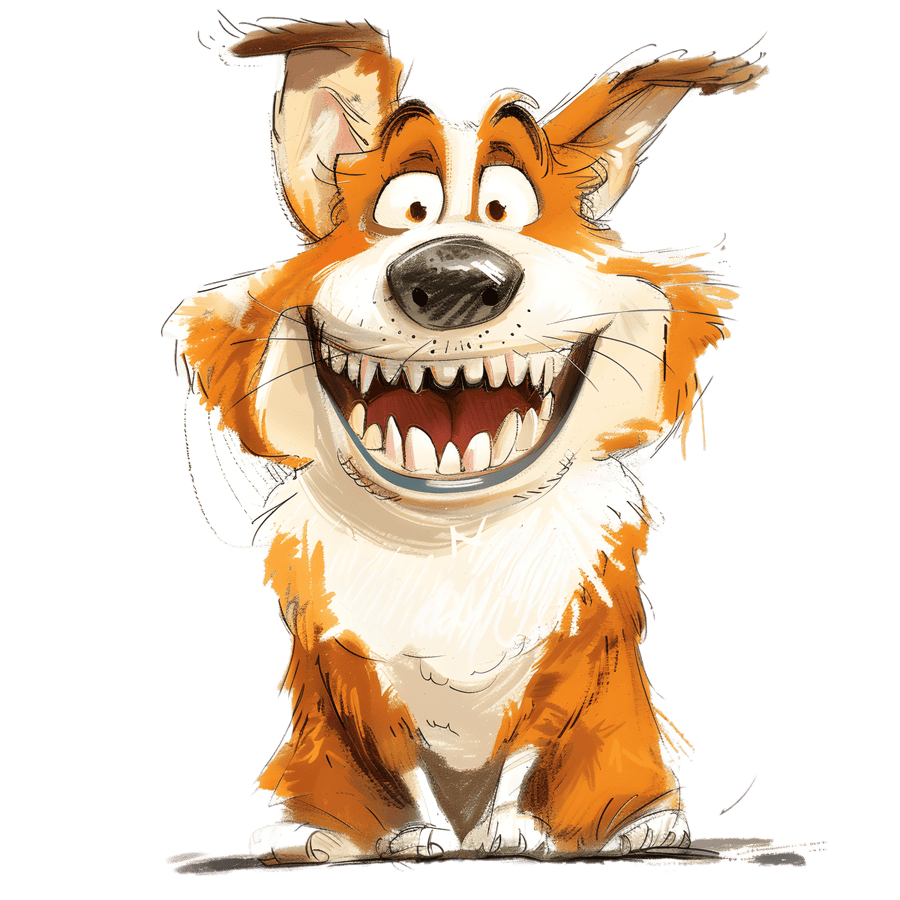 Corgi Whimsy - Ready To Press DTF Transfers - Buy Bulk DTF