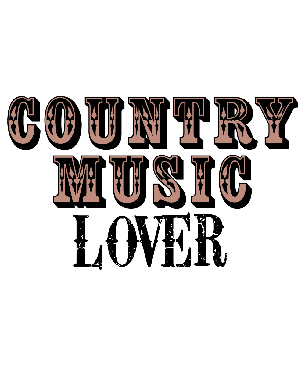 Country Music Lover - Ready To Press DTF Transfers - Buy Bulk DTF