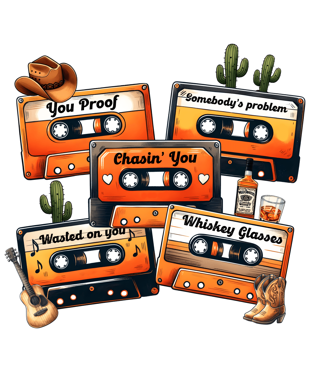 Country Vibes - Ready To Press DTF Transfers - Buy Bulk DTF