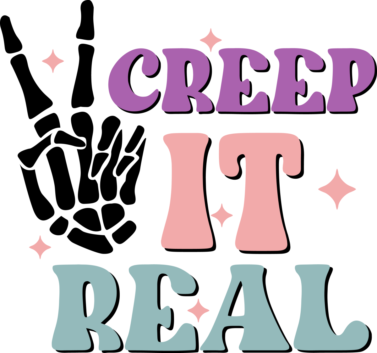 Creep It Real Ready To Press DTF Transfer - Buy Bulk DTF