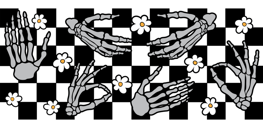 Creepy Craftsmanship Designs - UV DTF Libbey Glass Wrap - Buy Bulk DTF