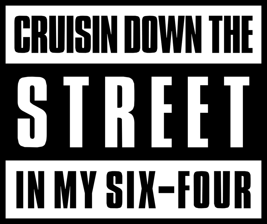 CRUISIN DOWN THE STREET - Ready To Press DTF Transfer - Buy Bulk DTF