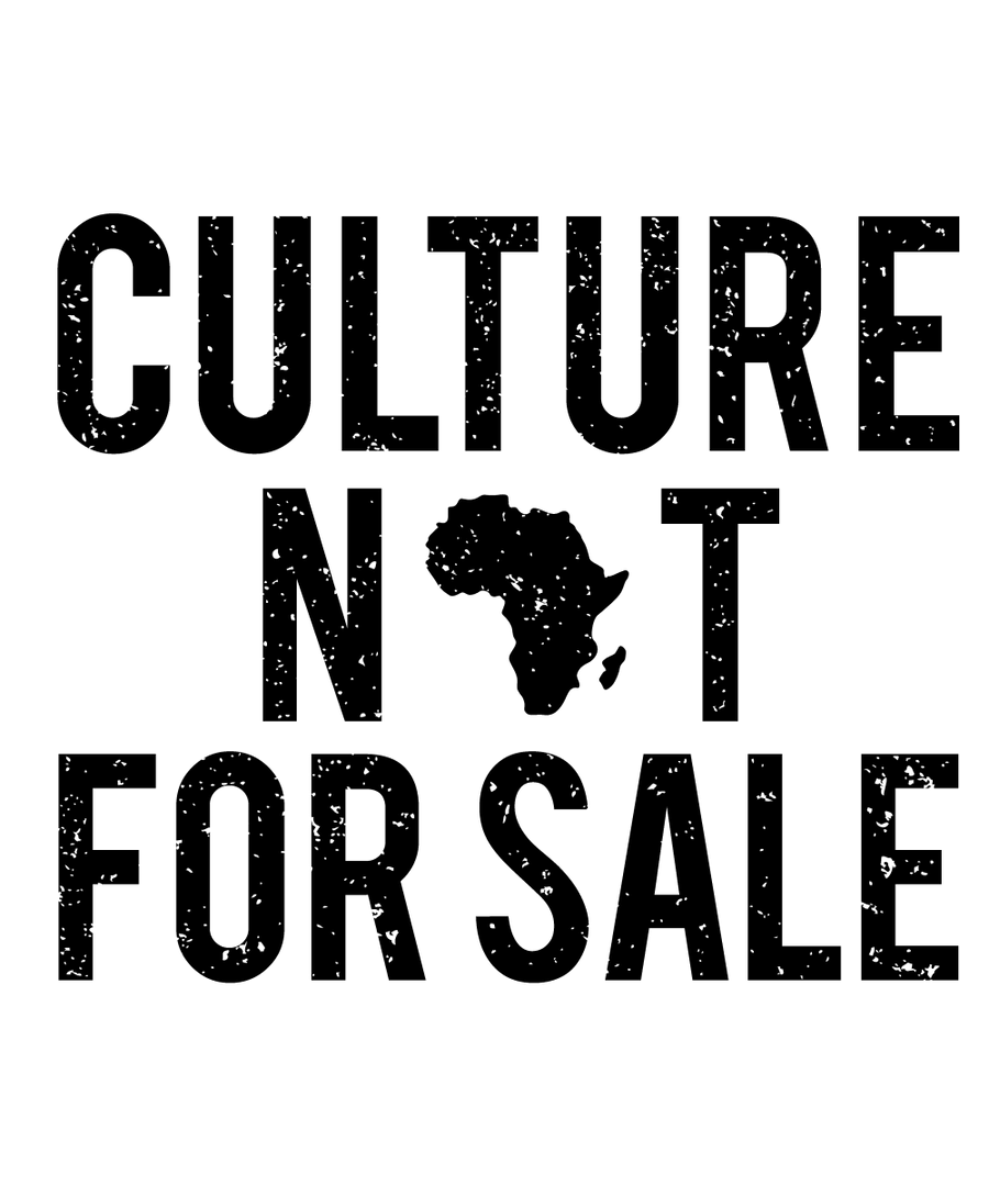 Culture Not For Sale Black Ready To Press DTF Transfer - Buy Bulk DTF