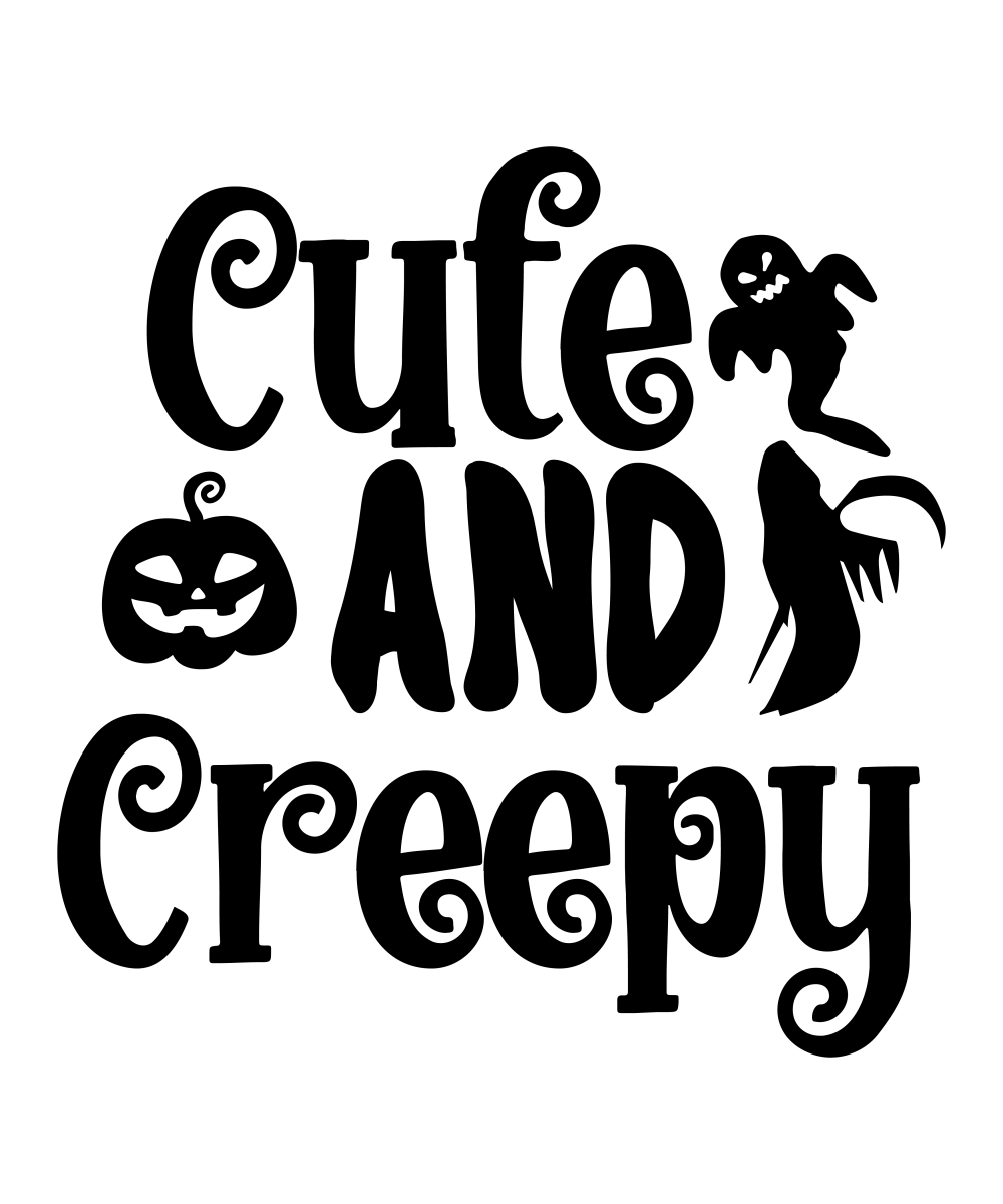 Cute And Creepy - 01 Ready To Press DTF Transfer - Buy Bulk DTF