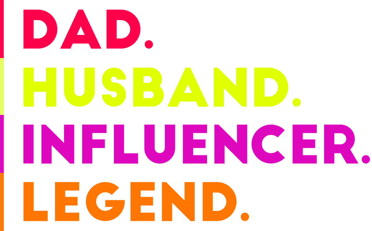 Dad, Husband, Influencer, Legend - Ready To Press DTF Transfer - Buy Bulk DTF