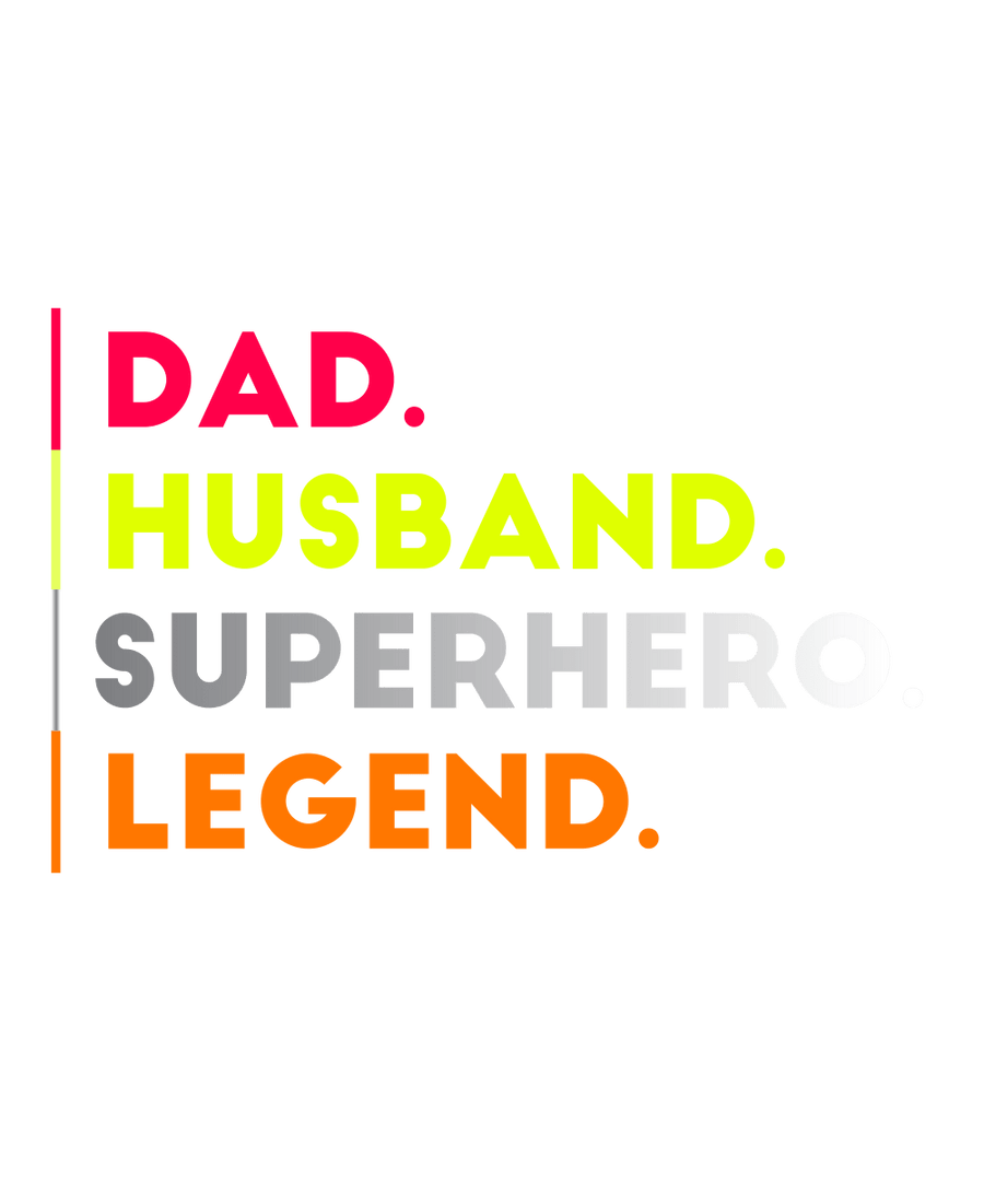 Dad Husband Super Hero Ready To Press DTF Transfer - Buy Bulk DTF