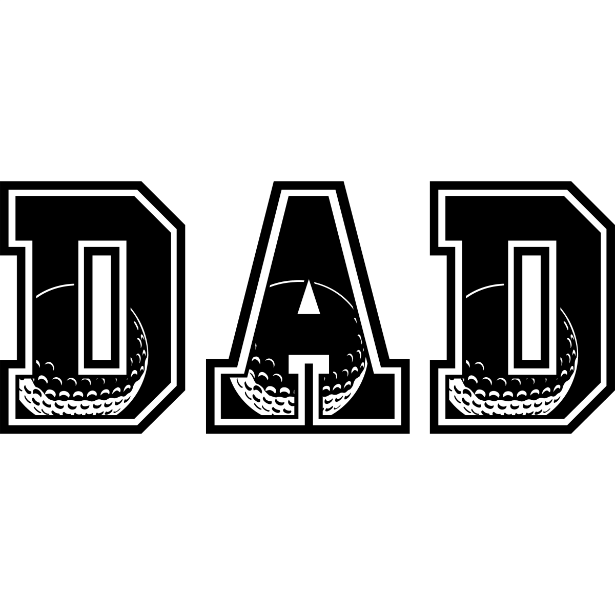 Dad - Ready To Press DTF Transfer - Buy Bulk DTF