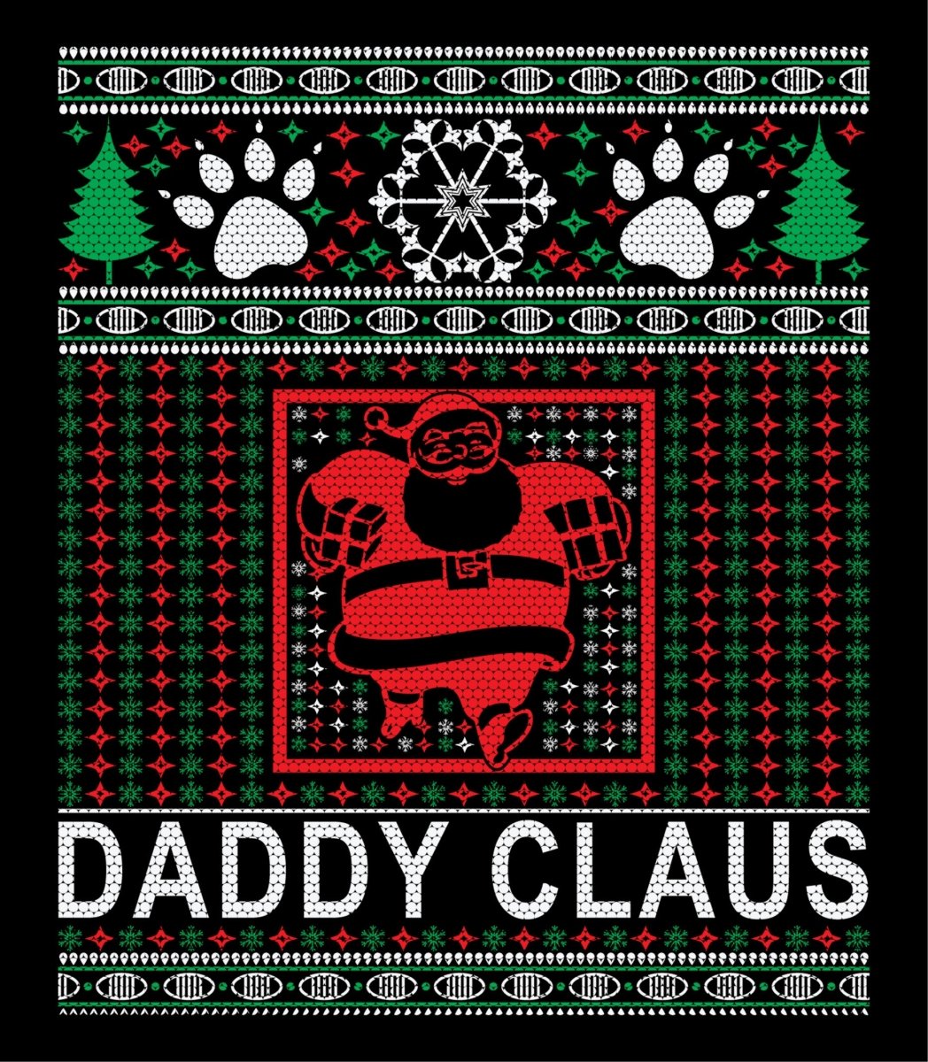 Daddy Santa Claus Ugly Christmas Sweater Party Ready To Press DTF Transfer - Buy Bulk DTF