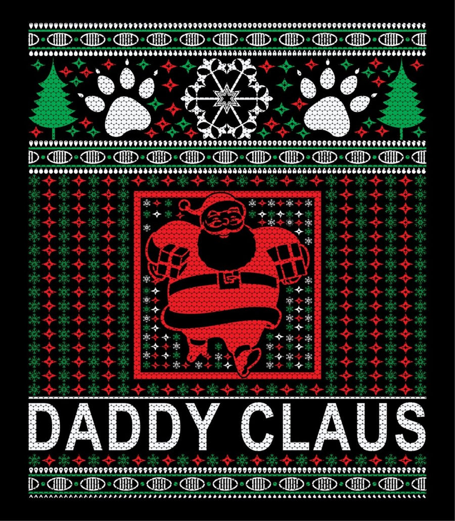 Daddy Santa Claus Ugly Christmas Sweater Party Ready To Press DTF Transfer - Buy Bulk DTF