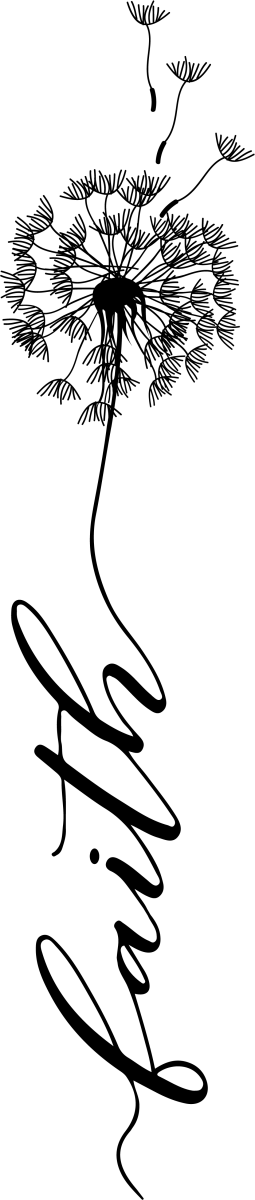 Dandelion Faith - Ready To Press DTF Transfers - Buy Bulk DTF