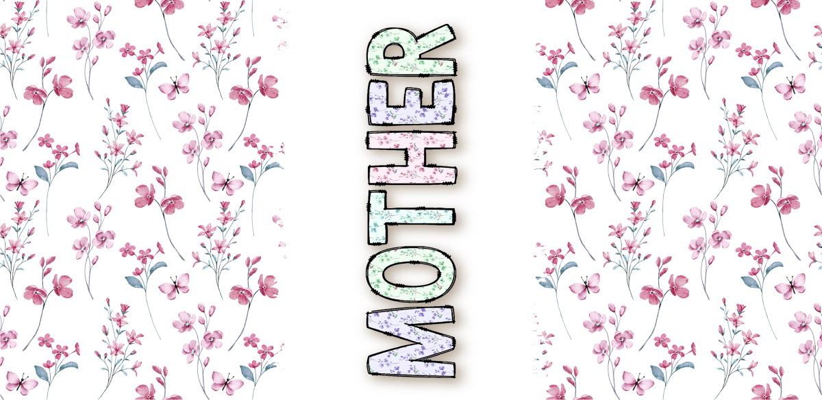 Delicate Delight - UV DTF Libbey Glass Wrap - Buy Bulk DTF