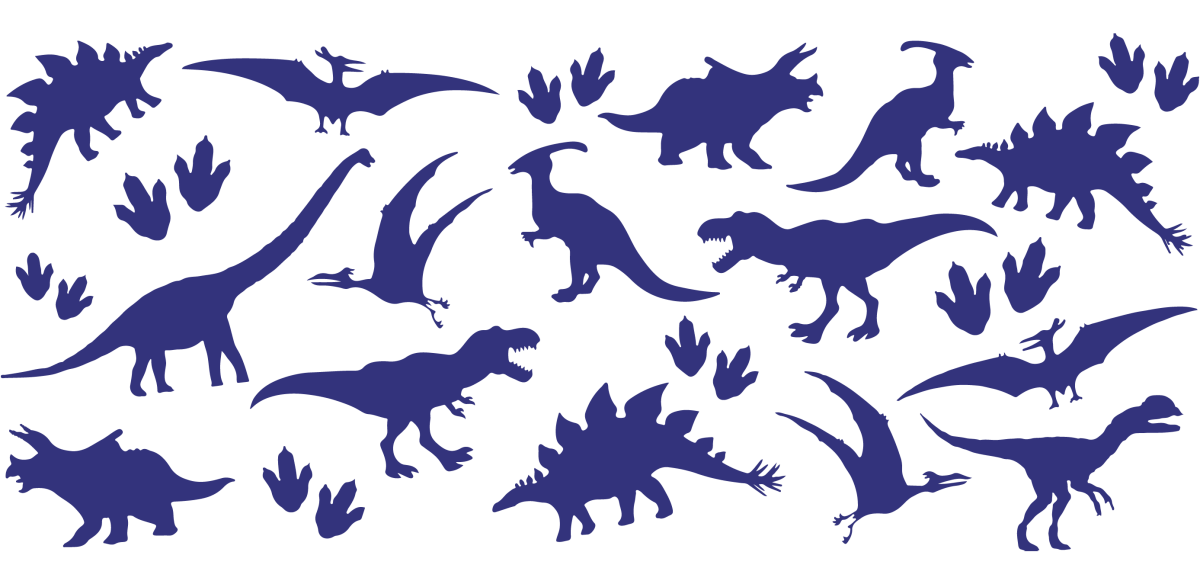 Dinosaur - UV DTF Libbey Glass Wrap - Buy Bulk DTF