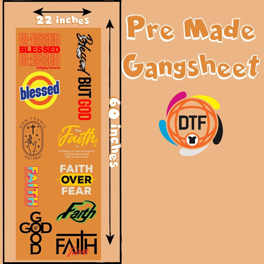 Divine Designs Collective Premade DTF Gangsheet - Buy Bulk DTF