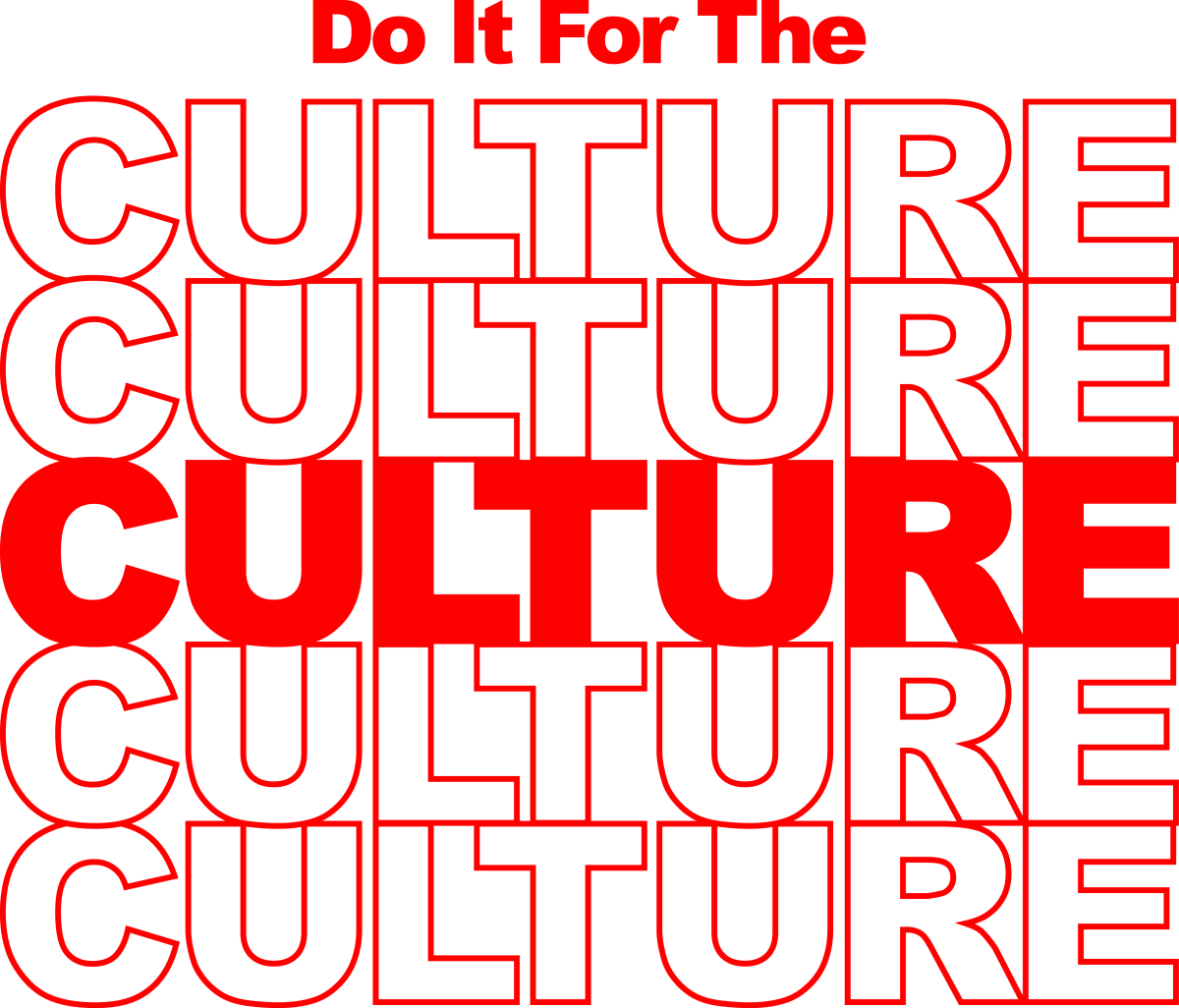 DO IT FOR THE CULTURE Ready To Press DTF Transfer - Buy Bulk DTF