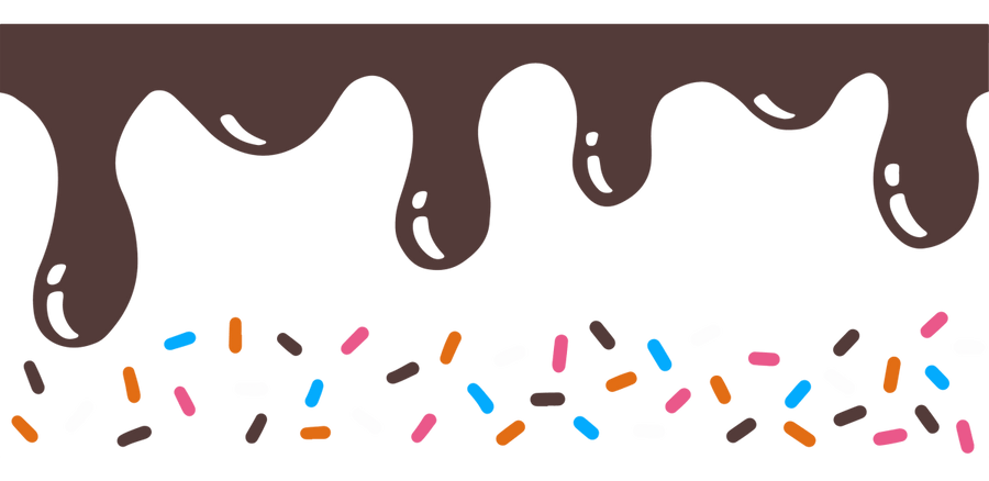 Donut Print - UV DTF Libbey Glass Wrap - Buy Bulk DTF