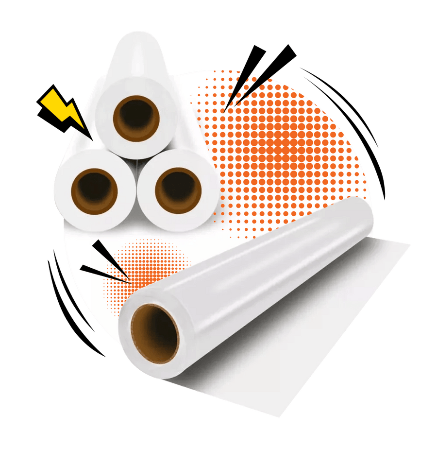 DTF Transfer Film 24″ x 328 Feet - Buy Bulk DTF