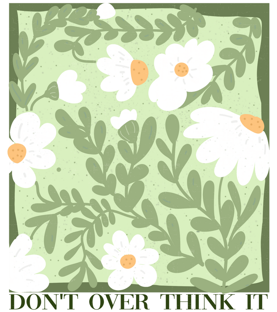 Earthy Floral Harmony - Ready To Press DTF Transfers - Buy Bulk DTF