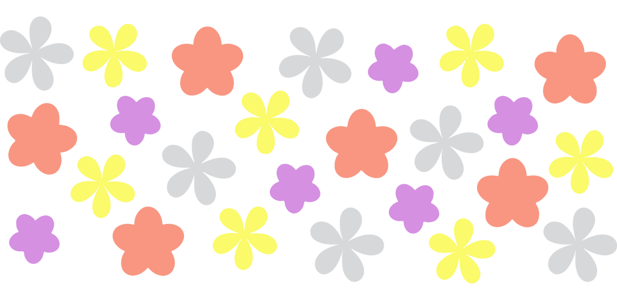 Easter Spring Flower - UV DTF Libbey Glass Wrap - Buy Bulk DTF